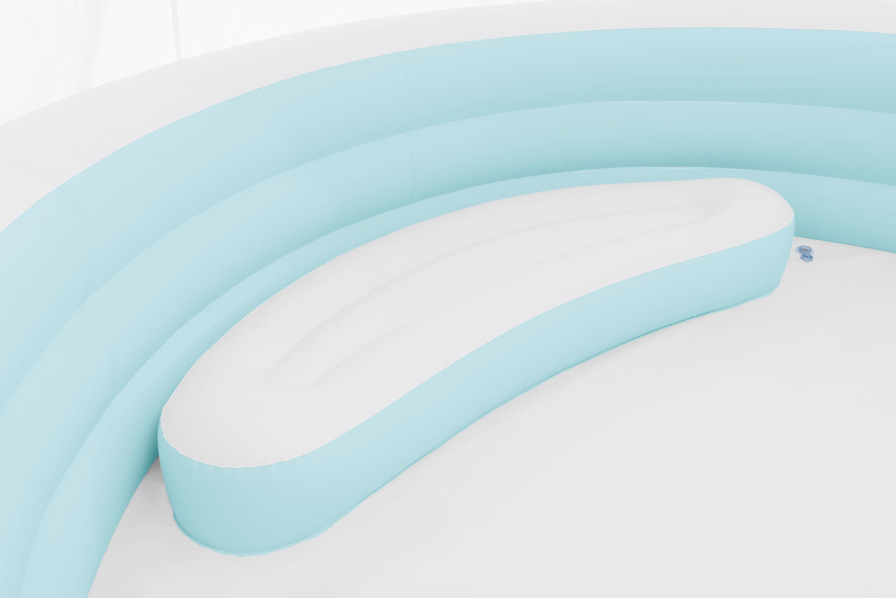 INTEX Swim Center Canopy Lounge Pool – Large Inflatable Family Pool with Removable UPF 50+ Sun Shade - Image 3