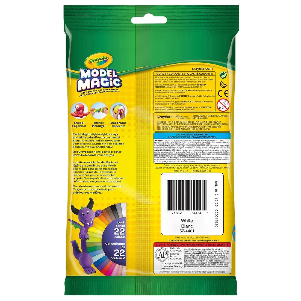 CRAYOLA LLC Crayola 4 oz. Model Magic White Modeling Clay Unisex, 3+ Years - Image 3