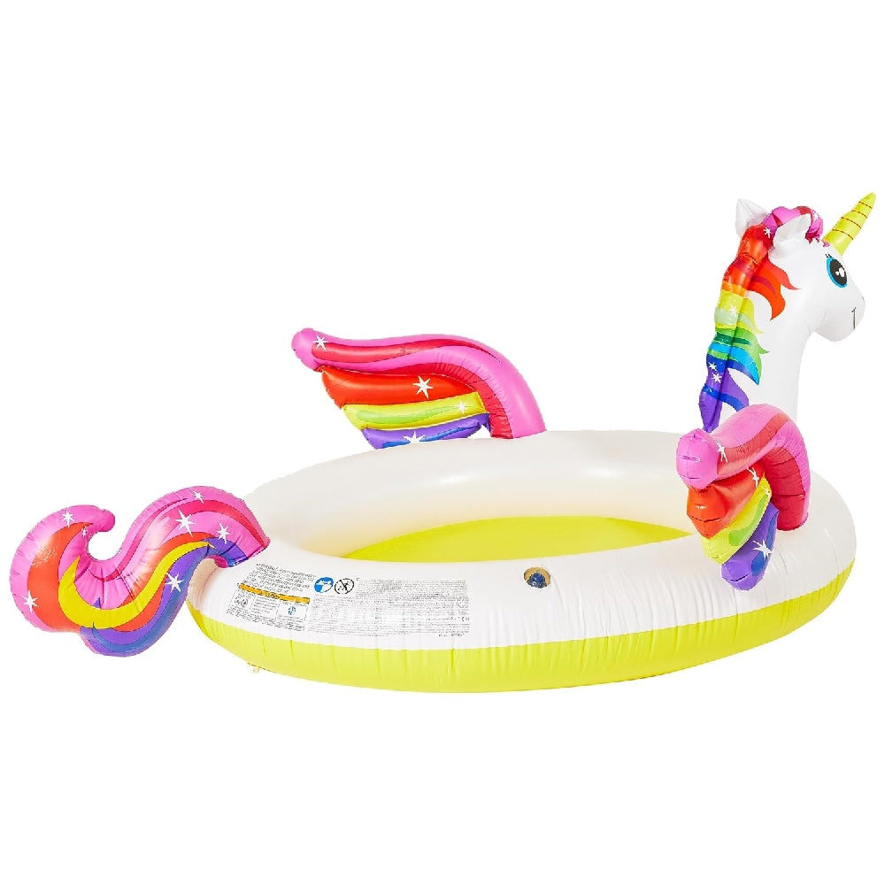 INTEX Mystic Unicorn Spray Pool – Magical Toddler Splash Pad with Built-in Water Sprinkler Canopy - Image 2