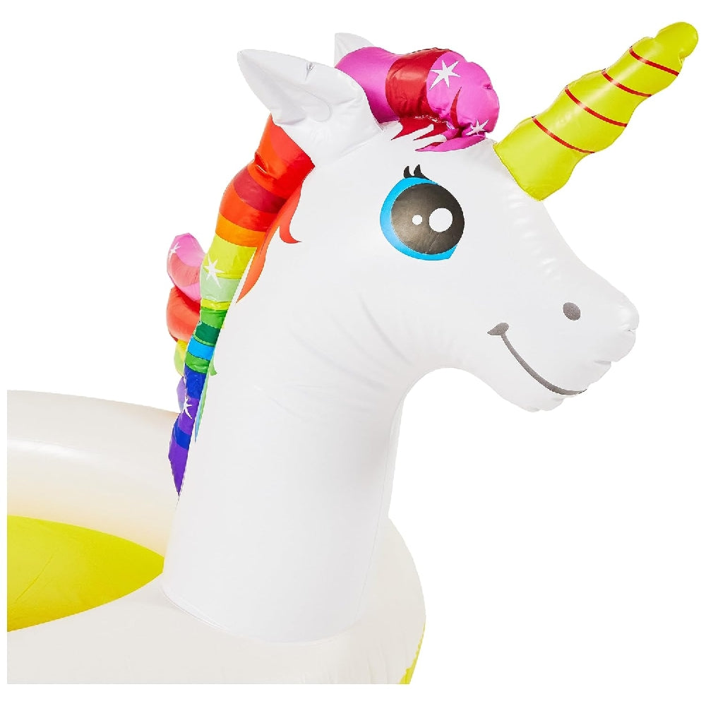 INTEX Mystic Unicorn Spray Pool – Magical Toddler Splash Pad with Built-in Water Sprinkler Canopy - Image 3