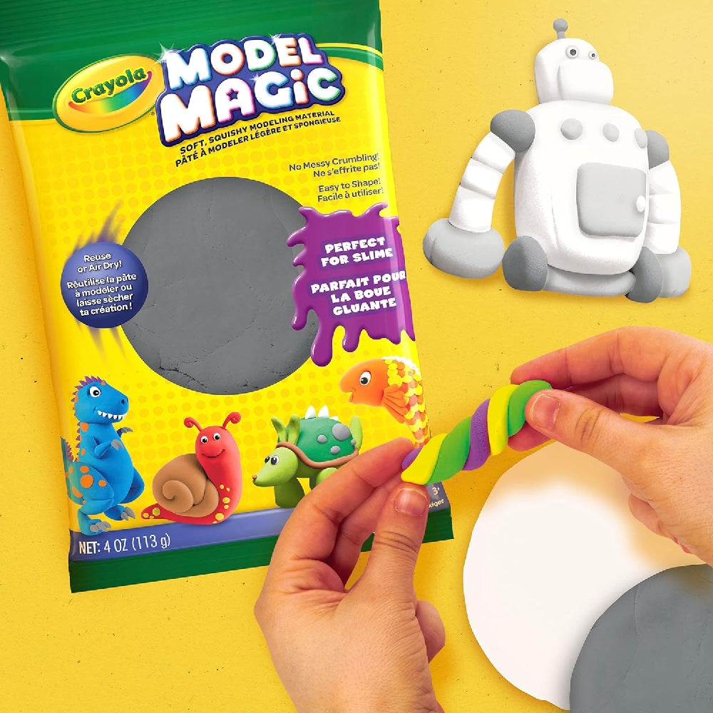 CRAYOLA LLC Crayola 4 oz. Model Magic Grey Modeling Clay Unisex, 3+ Years - Image 3