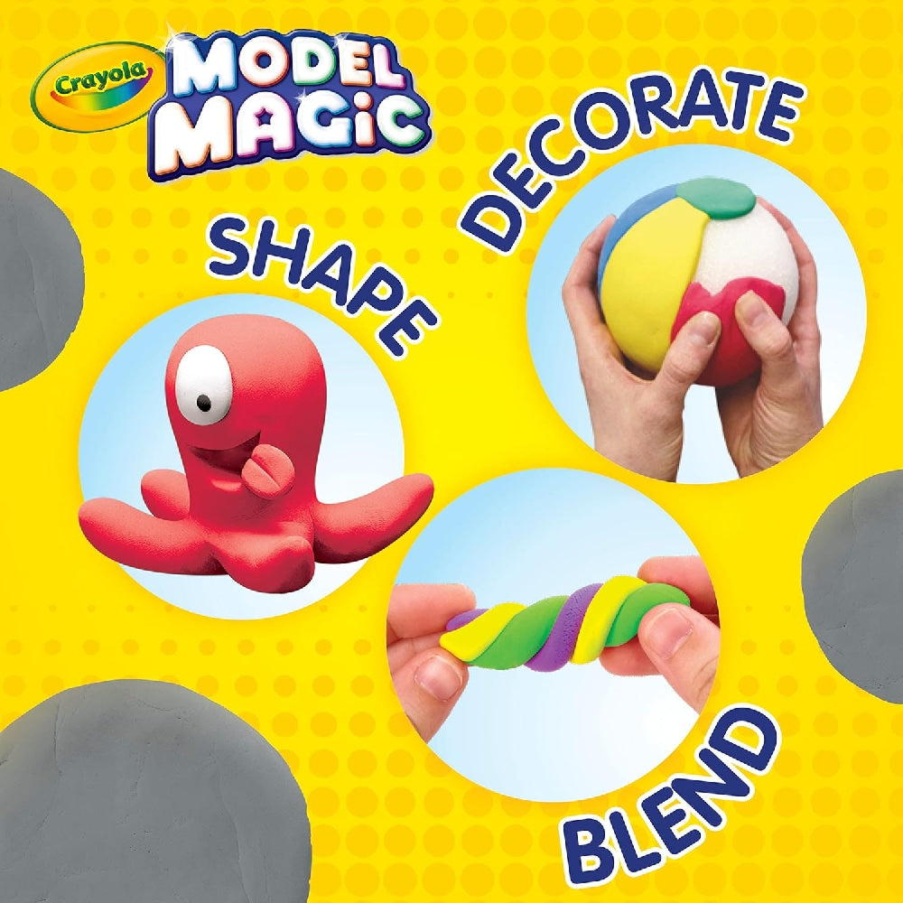 CRAYOLA LLC Crayola 4 oz. Model Magic Grey Modeling Clay Unisex, 3+ Years - Image 5