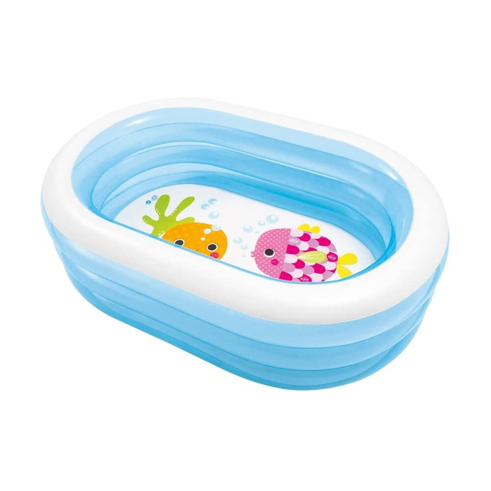 INTEX Whale Fun Inflatable Spray Pool – Whimsical Whale Shape with Built-in Water Sprayer for Toddlers