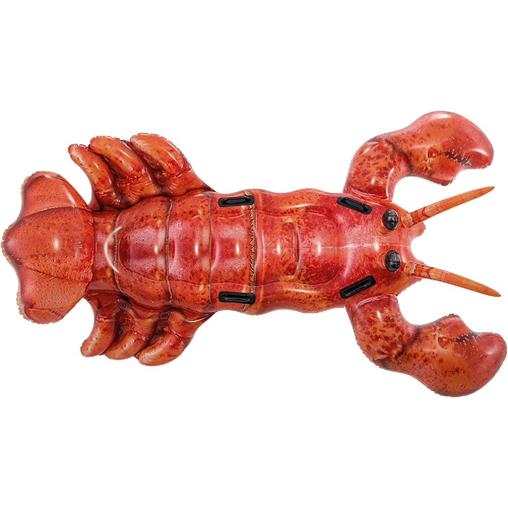 INTEX Giant Lobster Ride-On Pool Float – Realistic 3D Inflatable Shellfish with Heavy-Duty Handles - Image 2