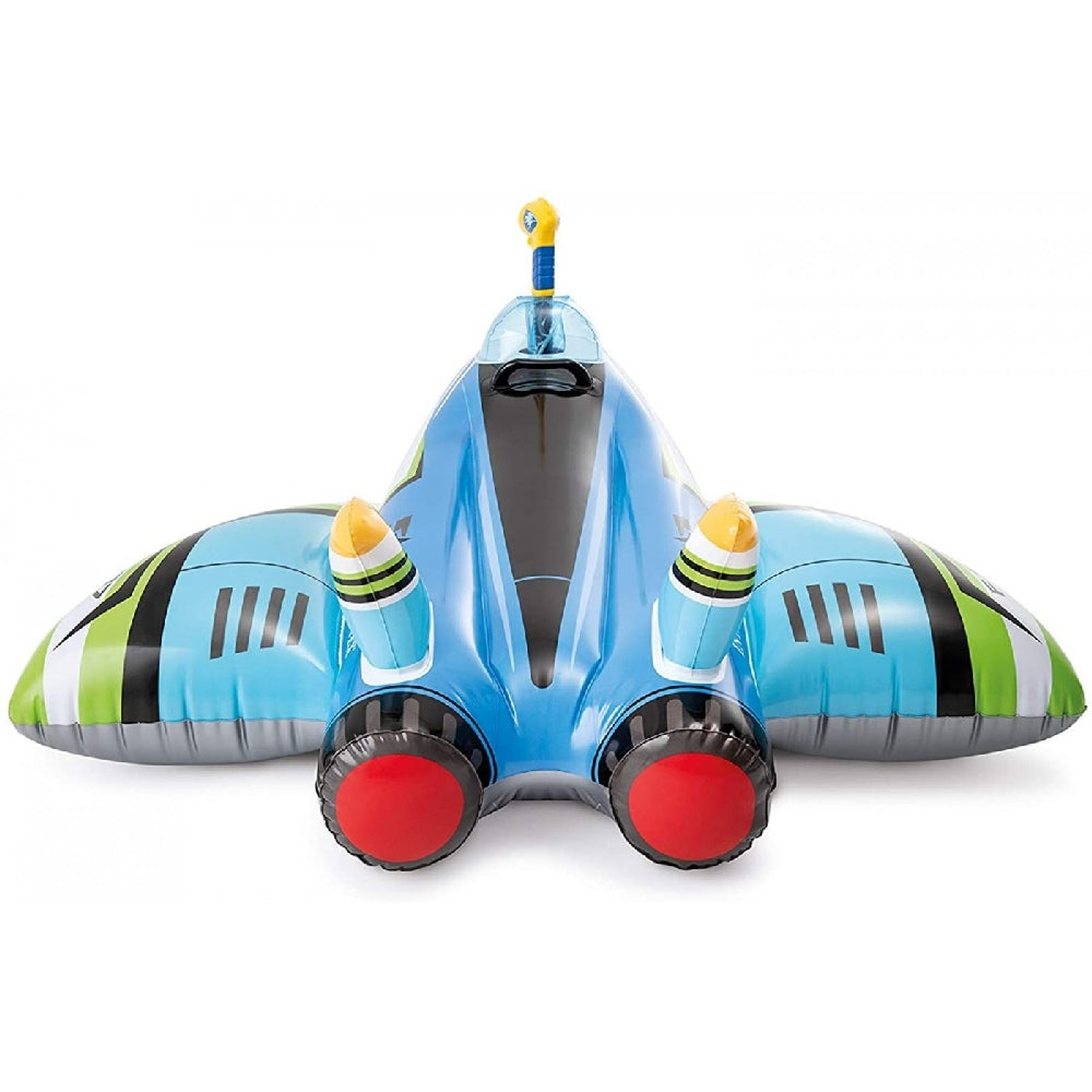 INTEX Water Gun Plane Ride-On – Fighter Jet Inflatable Float with Integrated Constant-Feed Squirt Gun - Image 4