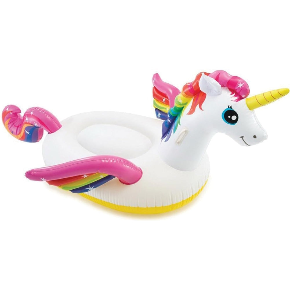 INTEX Giant Majestic Unicorn Ride-On Float – Oversized Fantasy Island Float for Teens and Adults (13+) - Image 2