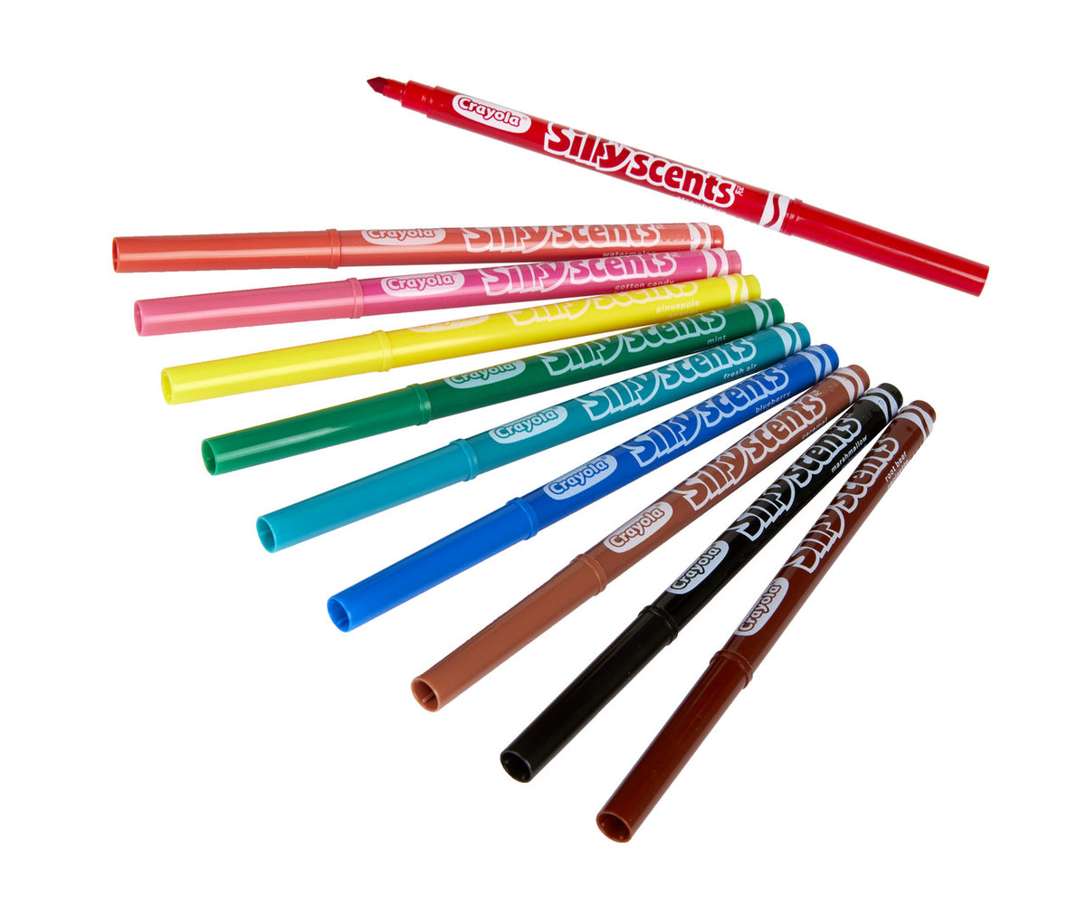 CRAYOLA LLC Crayola 10 Washable Fineline Scented Markers Unisex, 3-4 Years - Image 2