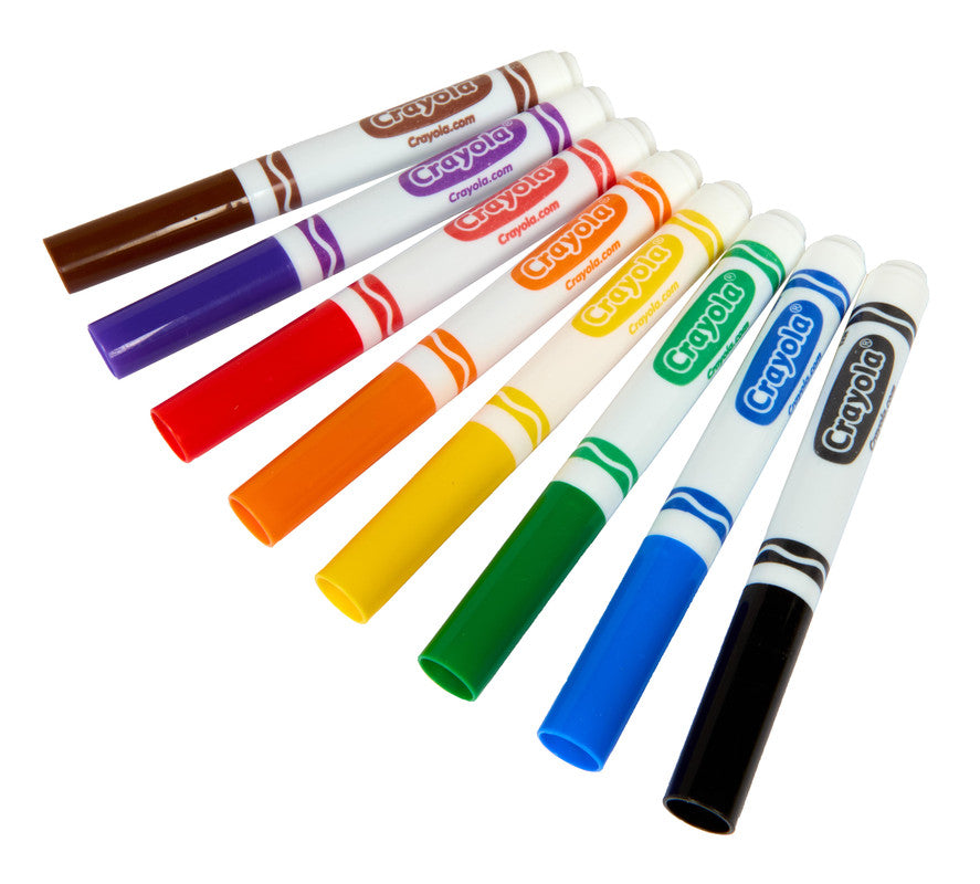 CRAYOLA LLC Crayola MARKER, 8COUNT CLASSIC, BLUE, REGULAR, 24PK (TL) - Image 2