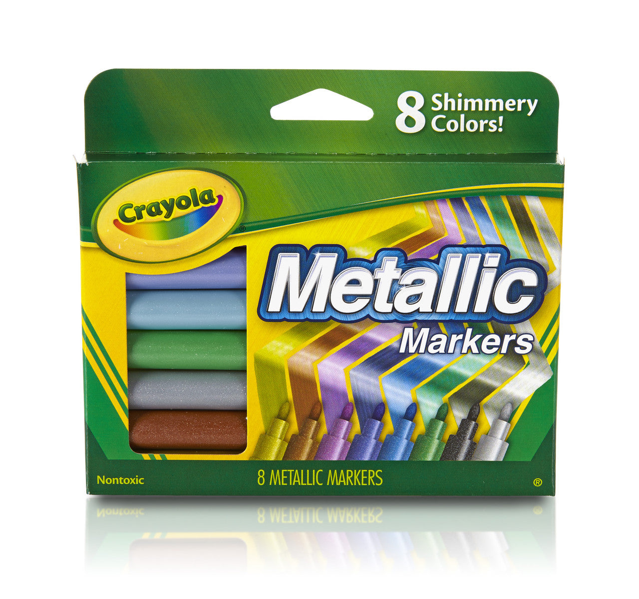 CRAYOLA LLC Crayola Metallic Markers Unisex, 3+ Years, Pack of 8