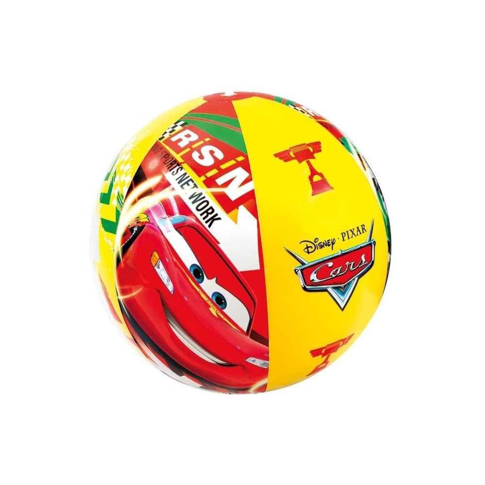 INTEX Disney Pixar Cars Beach Ball – Licensed Character Inflatable Play Ball for Racing Fans - Image 2