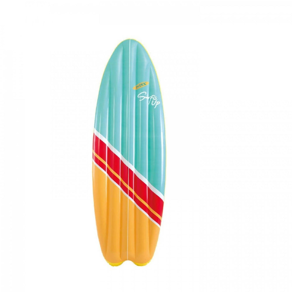 INTEX Surf's Up Inflatable Mats (Pack of 2) – Surfboard Style Water Floats with Fiber-Tech Construction - Image 2