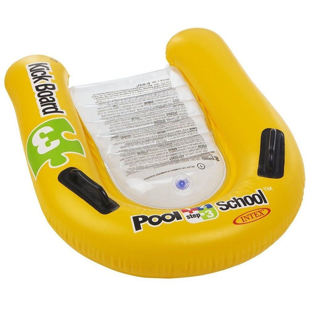 INTEX Pool School Step 3 Kickboard – High-Density Foam Swim Training Aid for Building Water Confidence - Image 2