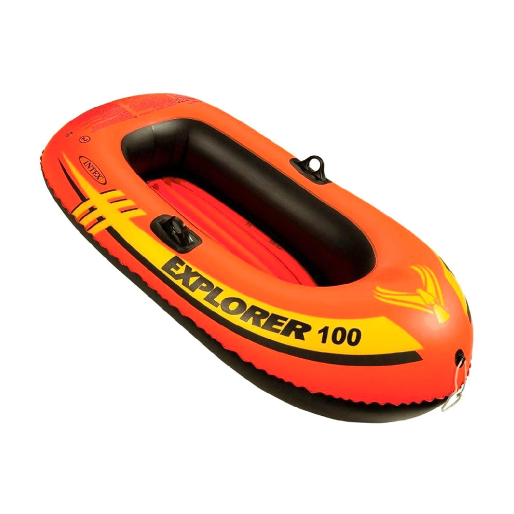 INTEX Explorer 100 Inflatable Boat – Single Person Recreational Rowing Boat for Pools and Calm Lakes