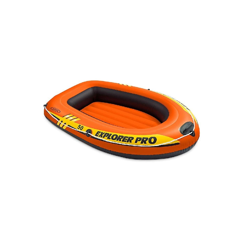 INTEX Explorer Pro 50 Inflatable Boat – 1-Person Beginner Rowing Boat for Pools and Calm Lakes