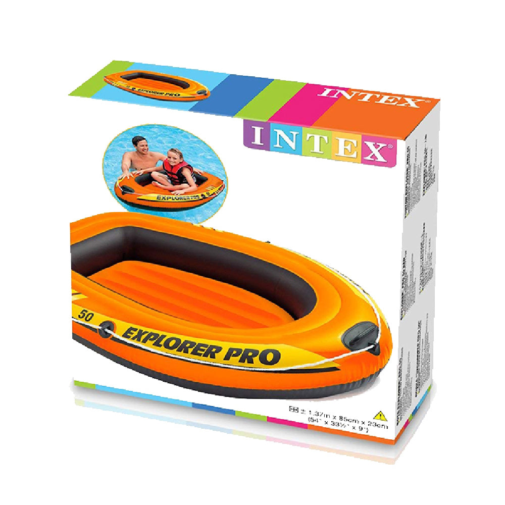 INTEX Explorer Pro 50 Inflatable Boat – 1-Person Beginner Rowing Boat for Pools and Calm Lakes - Image 2