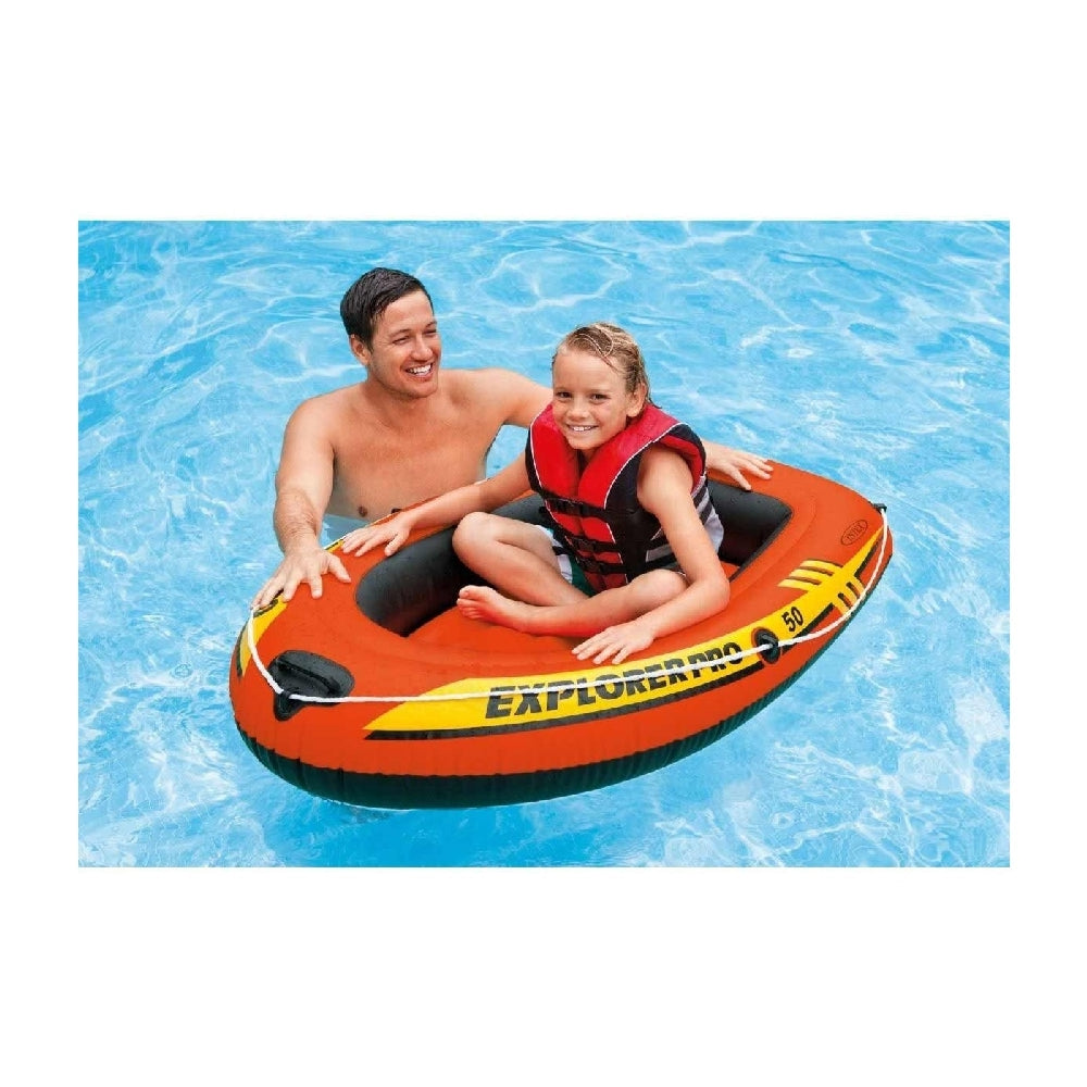 INTEX Explorer Pro 50 Inflatable Boat – 1-Person Beginner Rowing Boat for Pools and Calm Lakes - Image 3