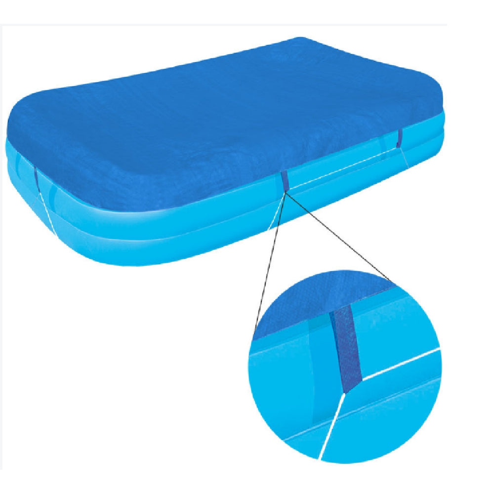 INTEX Universal Family Pool Cover – Heavy-Duty UV Resistant Vinyl Shield for Rectangular Above Ground Pools - Image 2