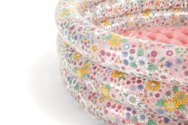 INTEX Sweet Blossom Inflatable Baby Pool – Floral Patterned Toddler Wading Pool with Padded Comfort Floor - Image 5
