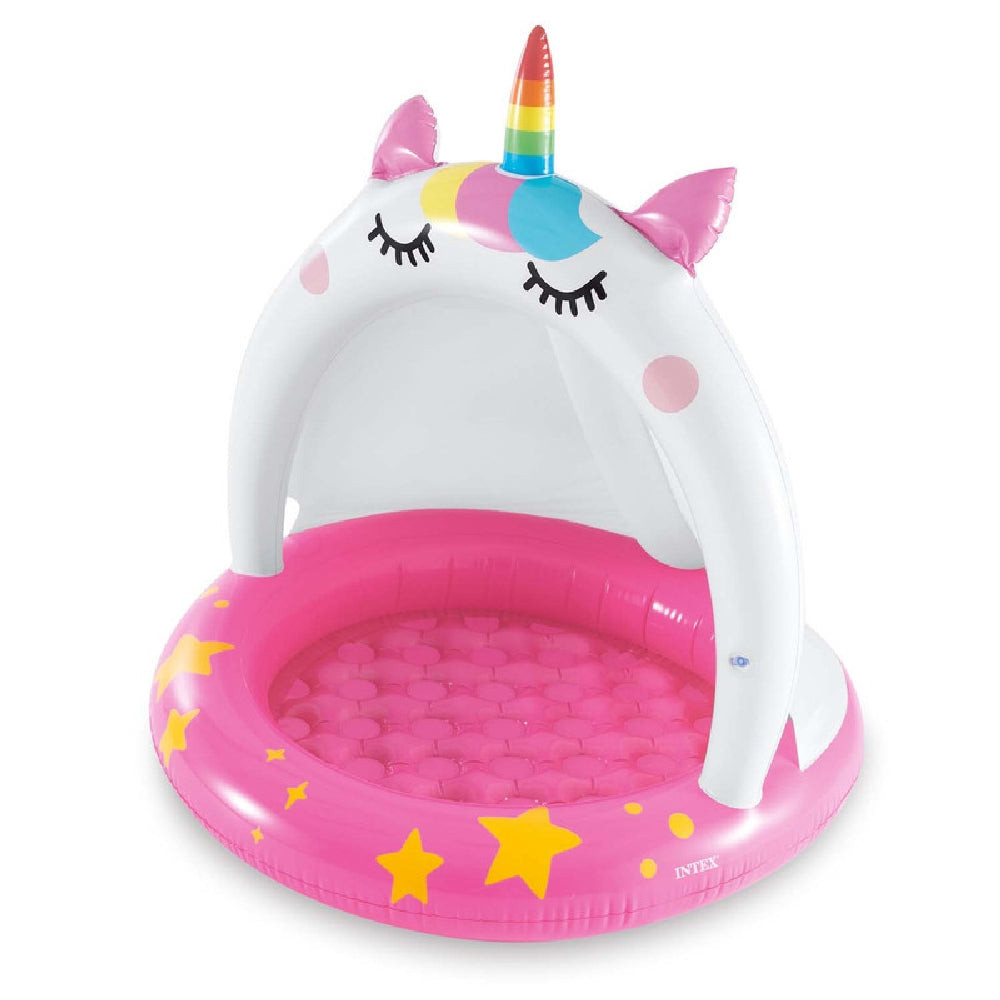 INTEX Caticorn Inflatable Baby Pool – Magical Cat-Unicorn Hybrid Toddler Splash Pool with Padded Bottom - Image 3