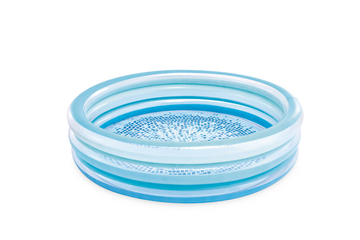 INTEX Bliss Inflatable Splash Pool – Extra-Soft Inflatable Base Wading Pool for Safe Toddler Play - Image 2