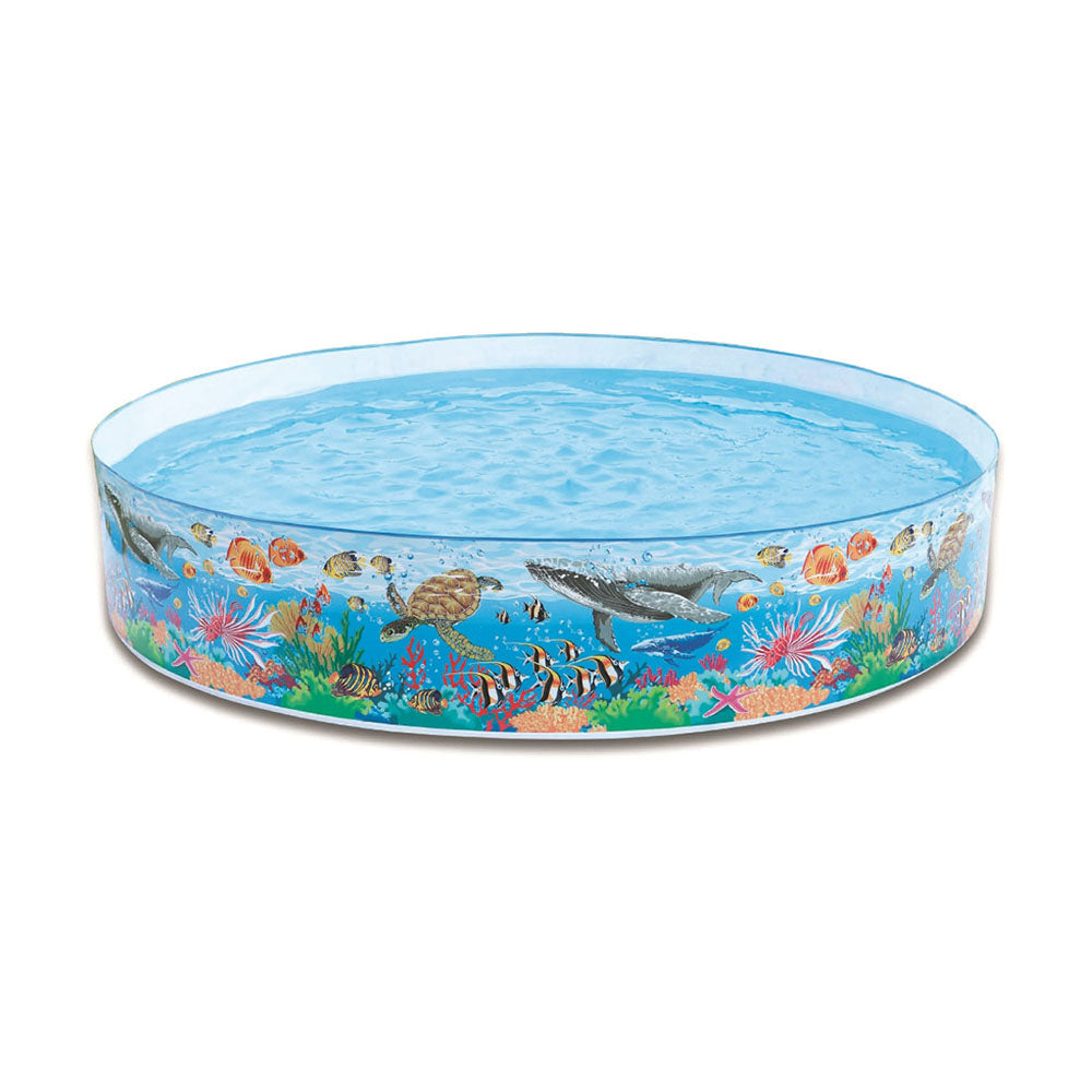 INTEX Shapeset Reef Swimming Pool – Fun Geometric Patterned Inflatable Splash Pool for Toddlers - Image 3