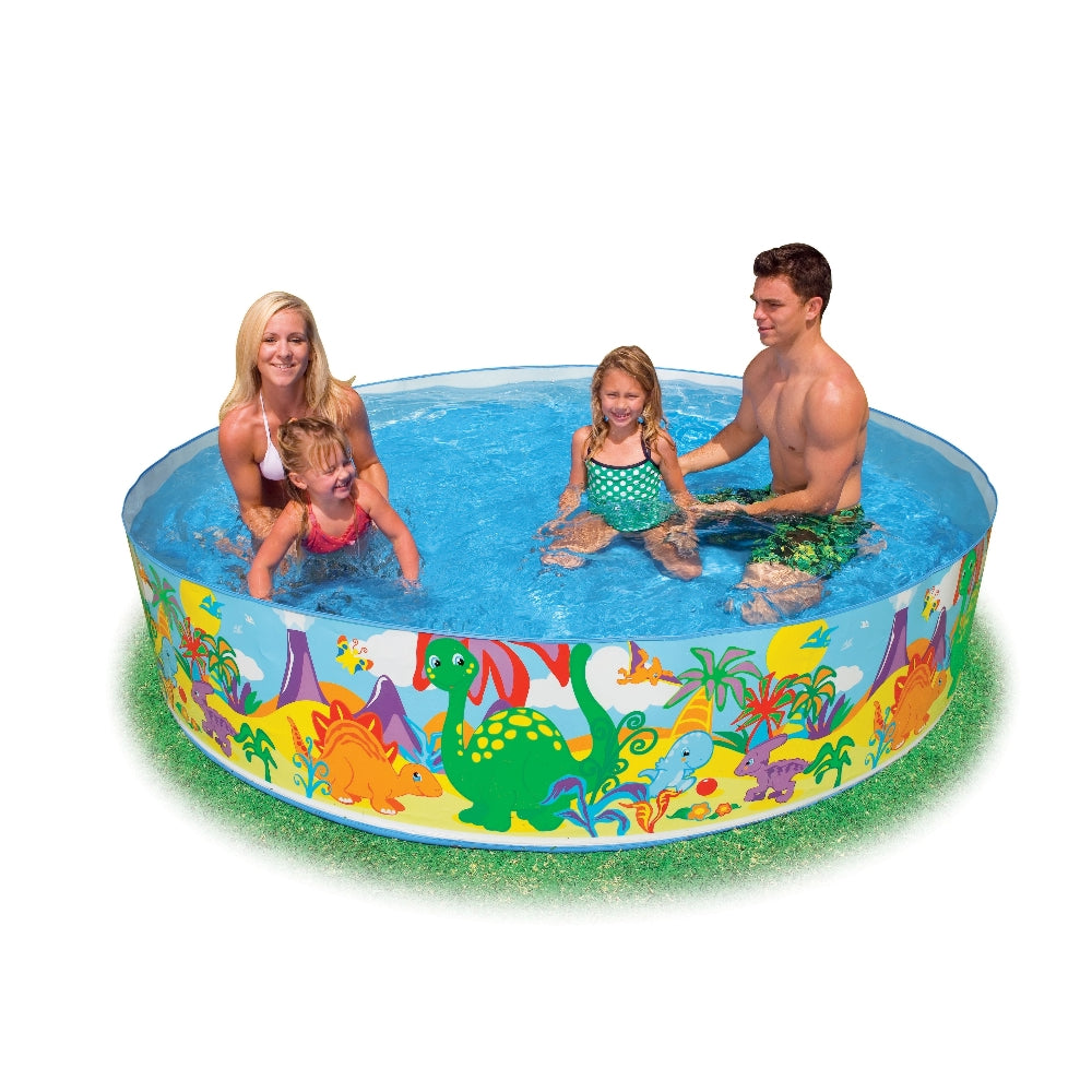 INTEX Shapeset Reef Swimming Pool – Fun Geometric Patterned Inflatable Splash Pool for Toddlers - Image 4