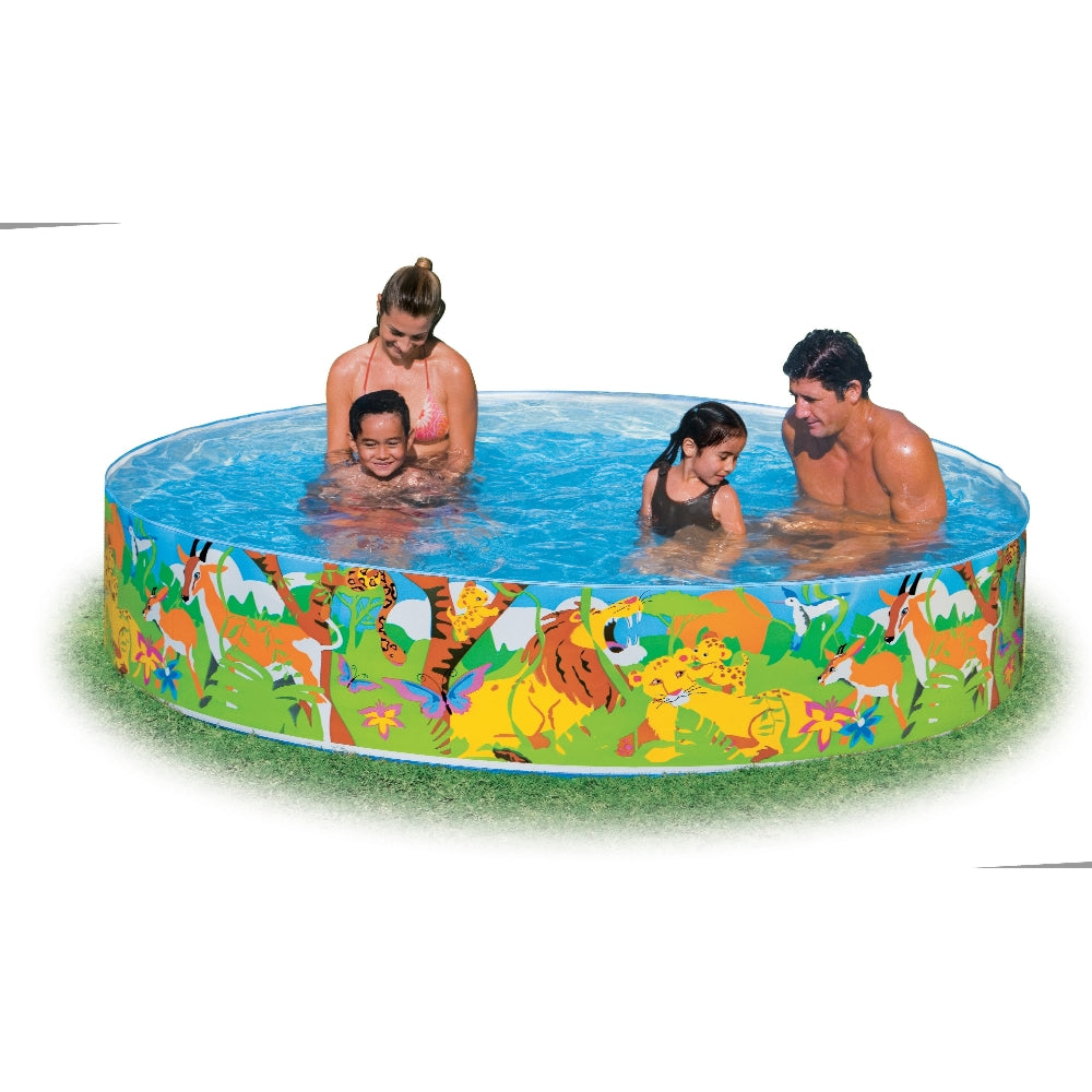 INTEX Shapeset Reef Swimming Pool – Fun Geometric Patterned Inflatable Splash Pool for Toddlers - Image 5