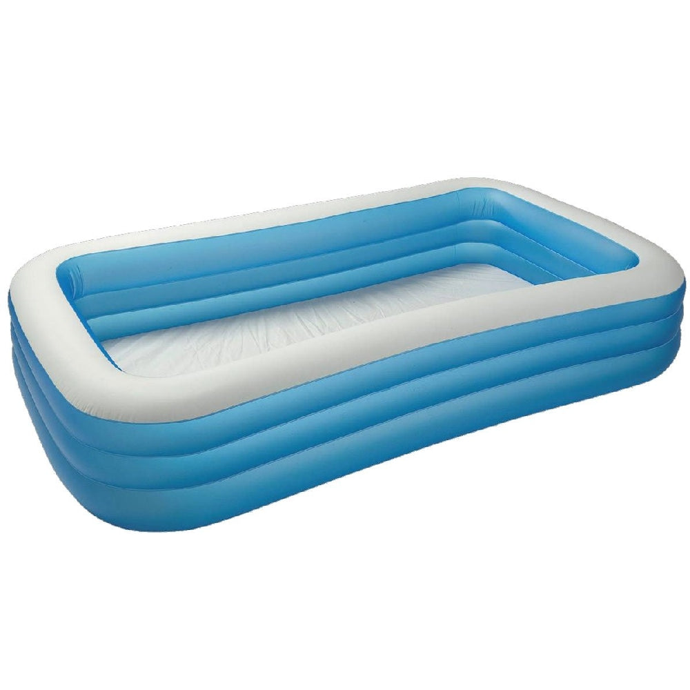 INTEX 10ft Classic Swim Center Family Pool – Deluxe Rectangular Inflatable Pool with Double Valve System - Image 2