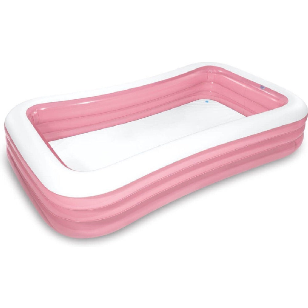 INTEX 10ft Rectangular Swim Center Family Pool – Extra-Wide Sidewalls for Durable Backyard Fun - Image 2