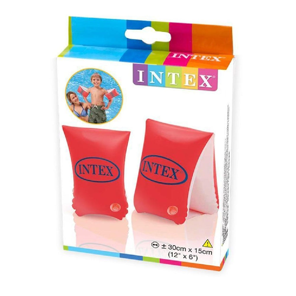 INTEX Super Trainer Arm Bands – Deluxe Double-Chamber Inflatable Water Wings for High-Buoyancy Support - Image 2