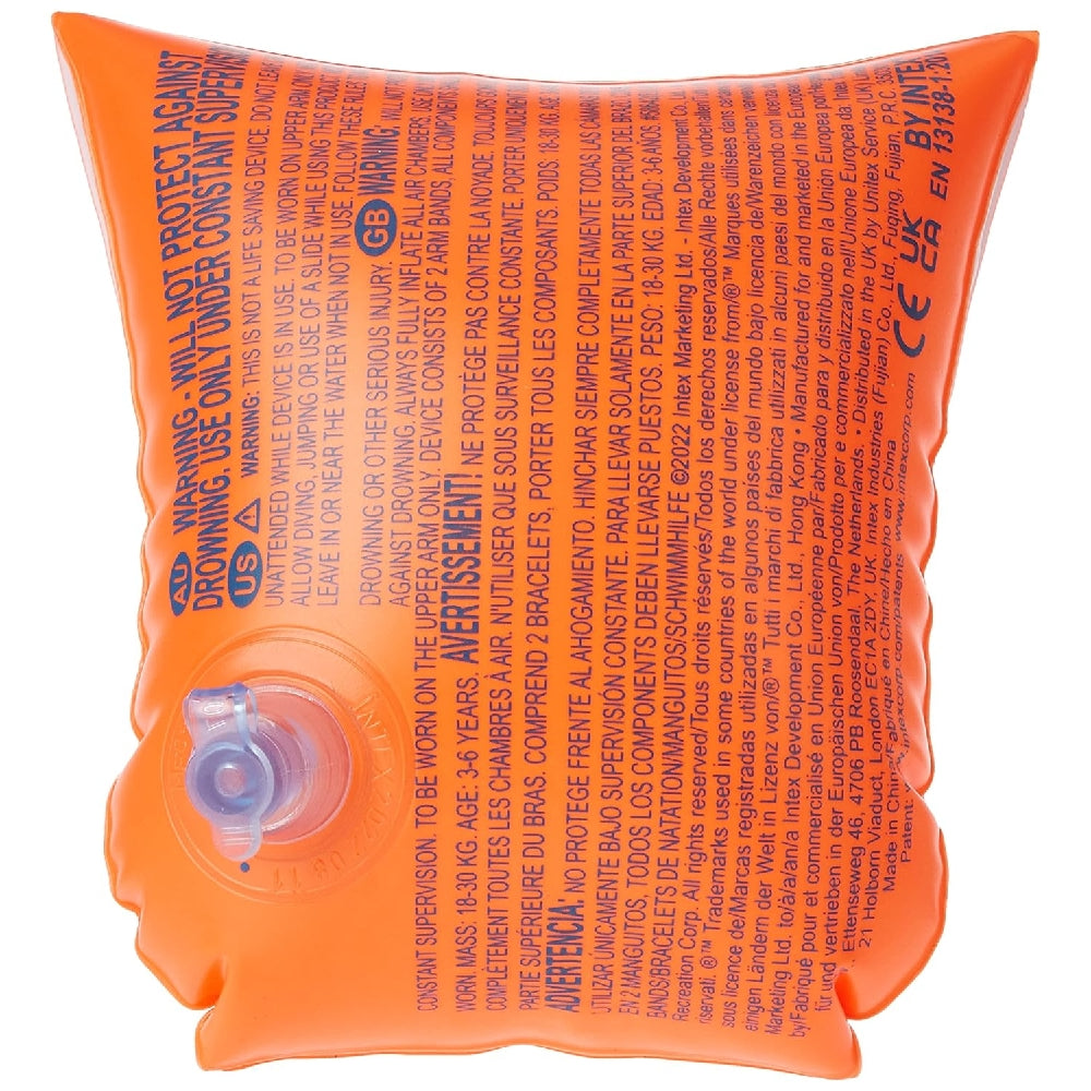 INTEX Deluxe Safety Arm Bands – Dual Air Chamber Inflatable Water Wings for Extra Stability & Buoyancy - Image 3