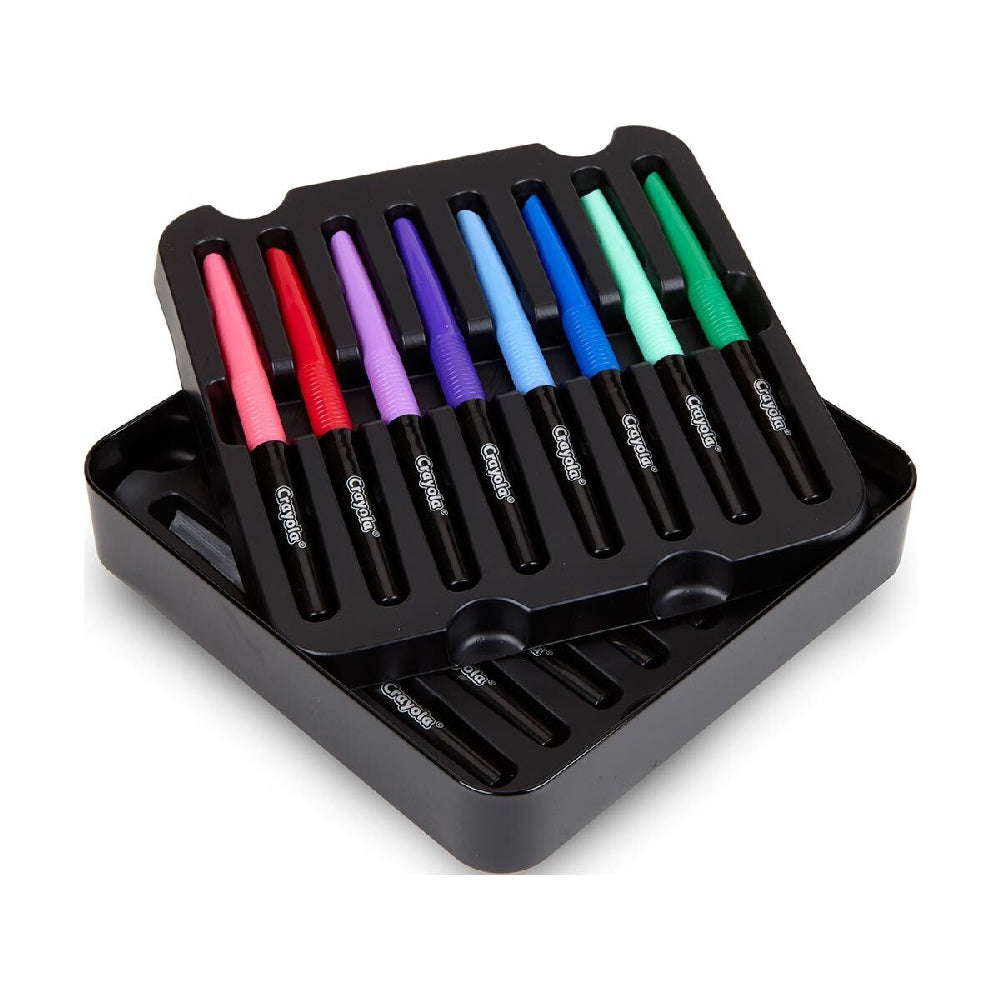 CRAYOLA LLC Crayola Signature Blending Markers with Tin Unisex, 9+ Years, Pack of 16 - Image 3