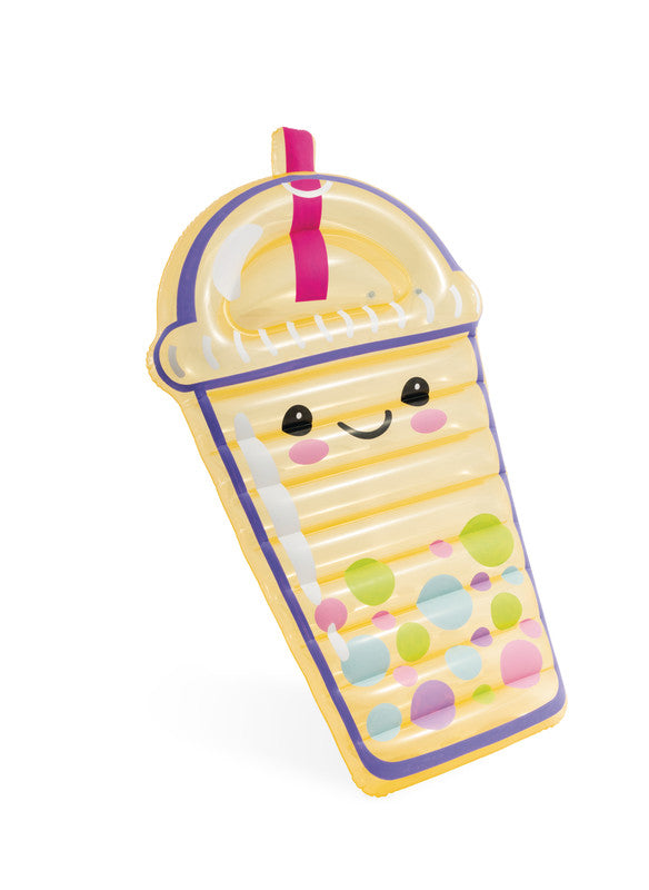 INTEX Boba Buddy Inflatable Float – Fun Bubble Tea Graphic Water Lounge for Social Media & Summer Parties - Image 3