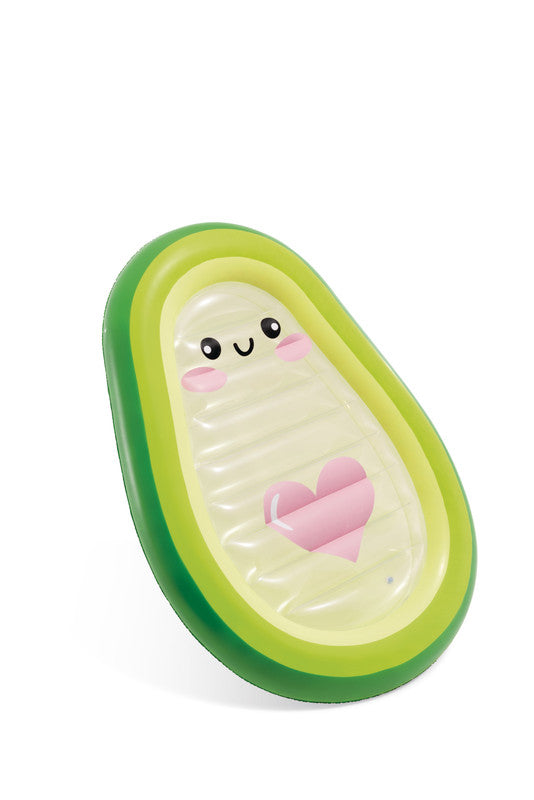 INTEX Avocado Buddy Inflatable Float – Realistic Fruit Shape Pool Lounge with Removable "Pit" Beach Ball - Image 3