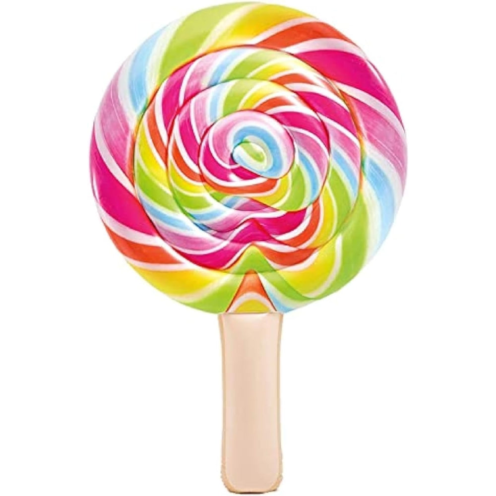INTEX Giant Lollipop Inflatable Float – Colorful Sweet-Treat Themed Water Lounge for Pool or Beach (13+)