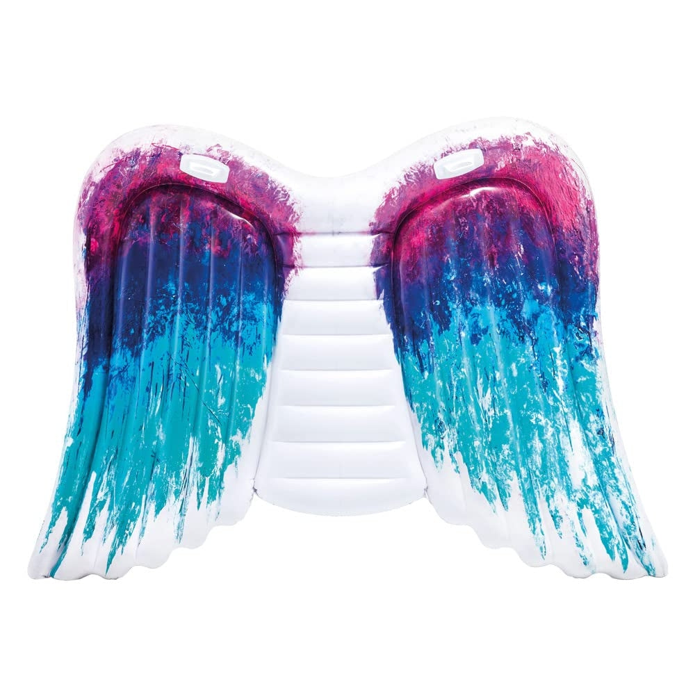 INTEX Angel Wings Inflatable Pool Float – Oversized Designer Swim Lounge for Teens & Adults (Girls 13+)