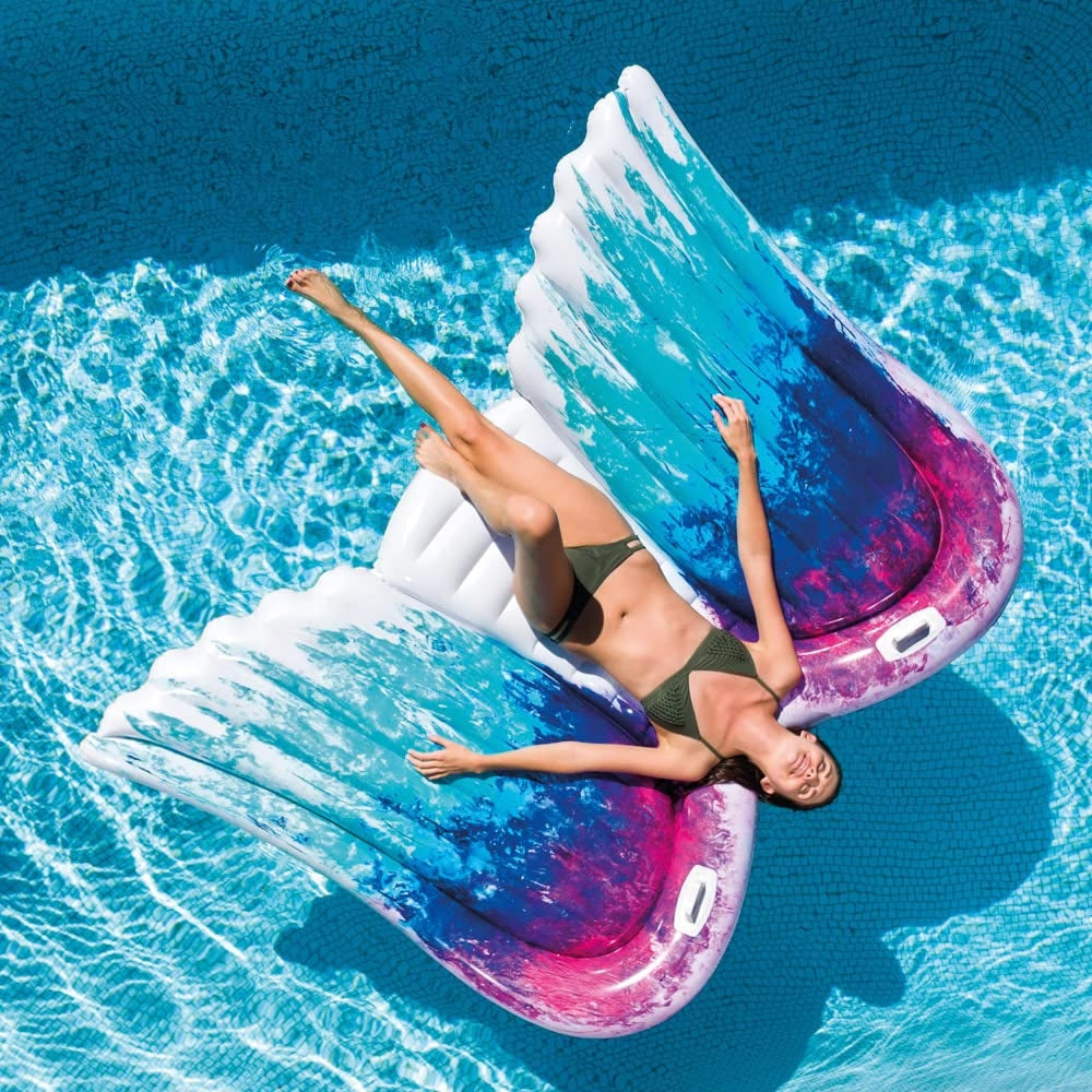 INTEX Angel Wings Inflatable Pool Float – Oversized Designer Swim Lounge for Teens & Adults (Girls 13+) - Image 3