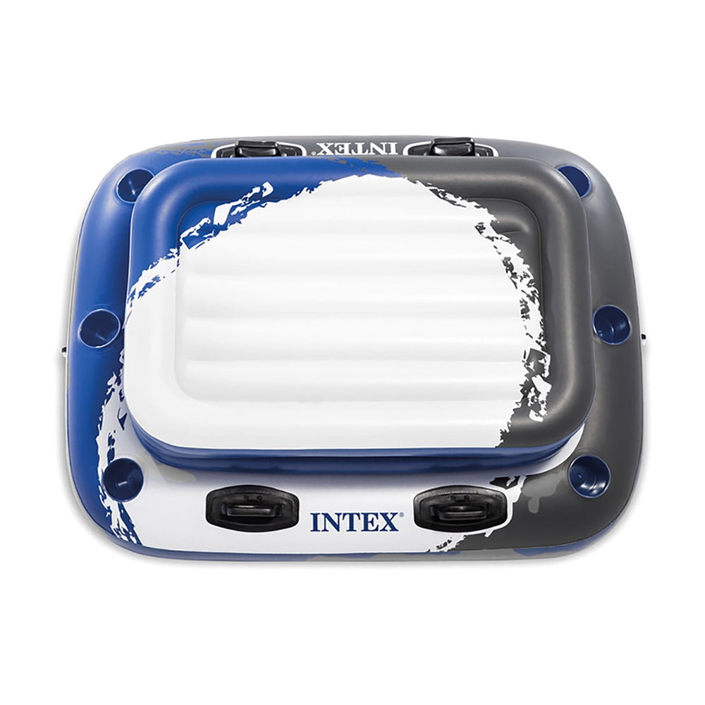 INTEX Mega Chill 2 Inflatable Floating Cooler – 72-Can Capacity Heavy-Duty Cooler for River Tubing & Pool Parties