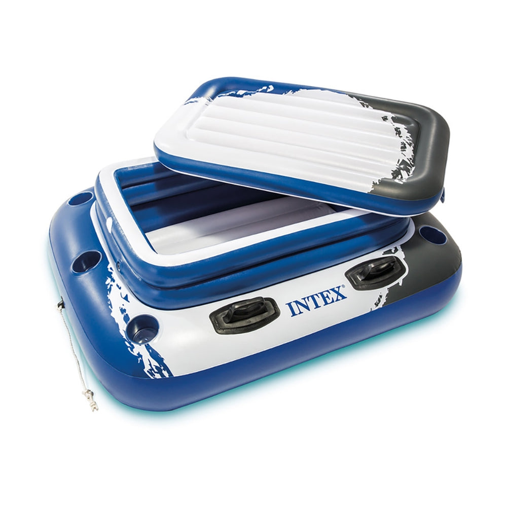 INTEX Mega Chill 2 Inflatable Floating Cooler – 72-Can Capacity Heavy-Duty Cooler for River Tubing & Pool Parties - Image 3