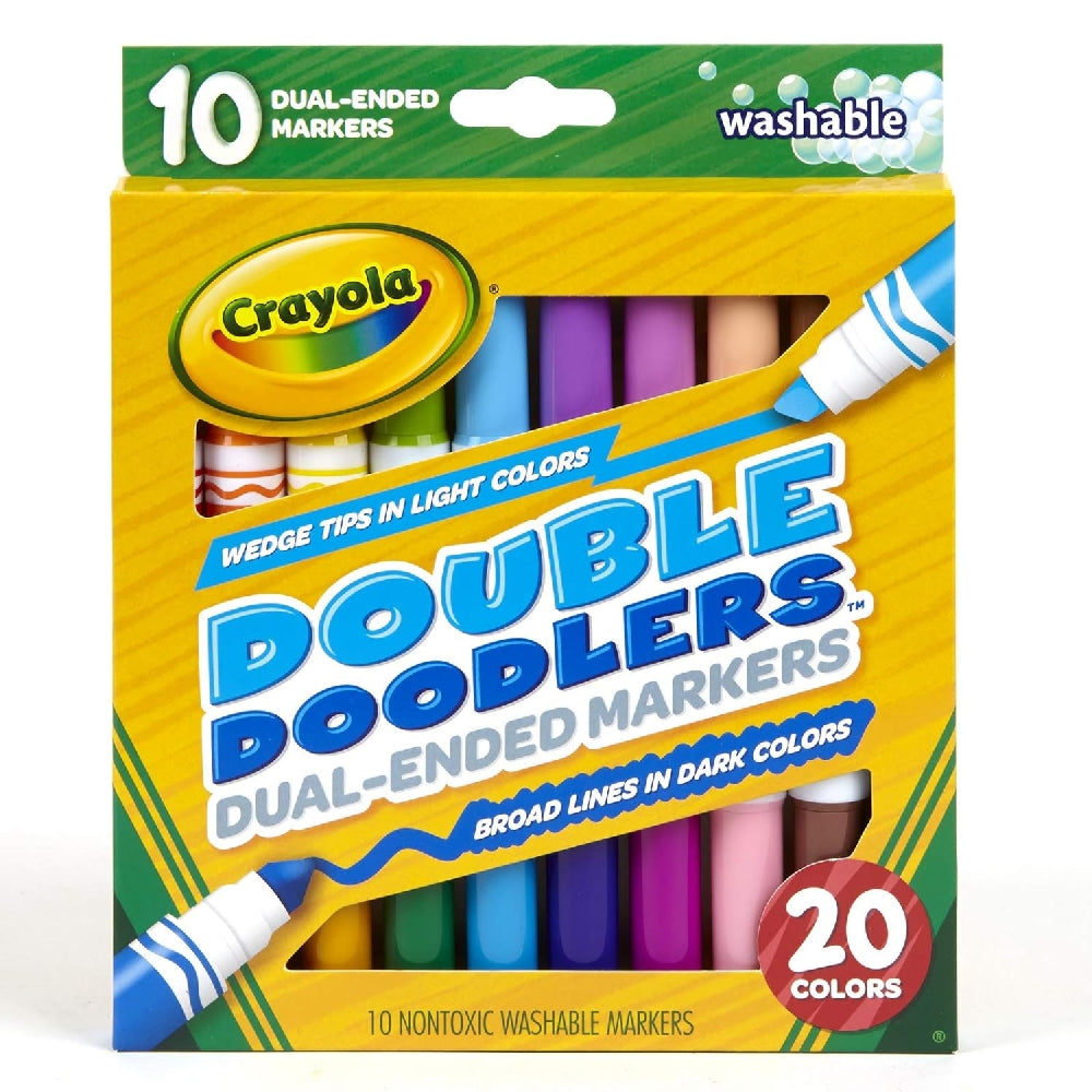 CRAYOLA LLC Crayola Dual-Ended Markers Unisex, 3+ Years, Pack of 10 - Image 2