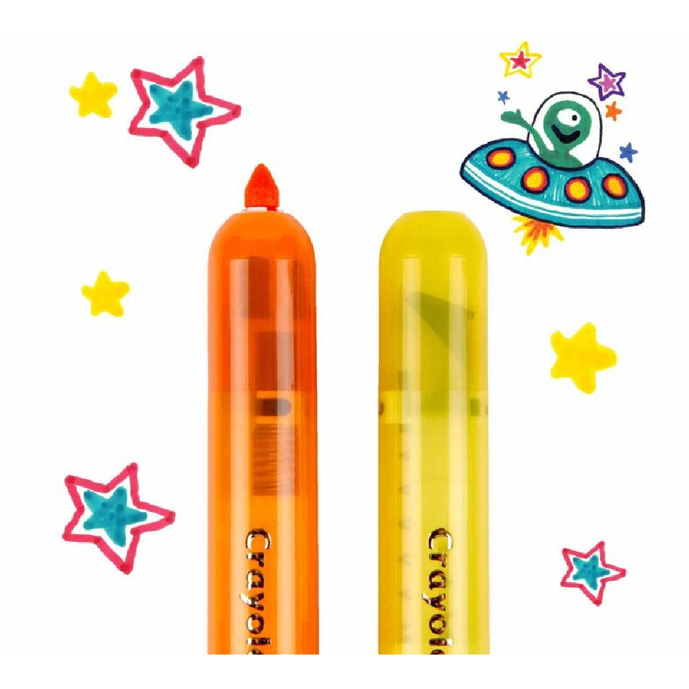 CRAYOLA LLC Crayola Clicks Washable Markers – 10 Count Retractable, No Cap Needed - Image 6