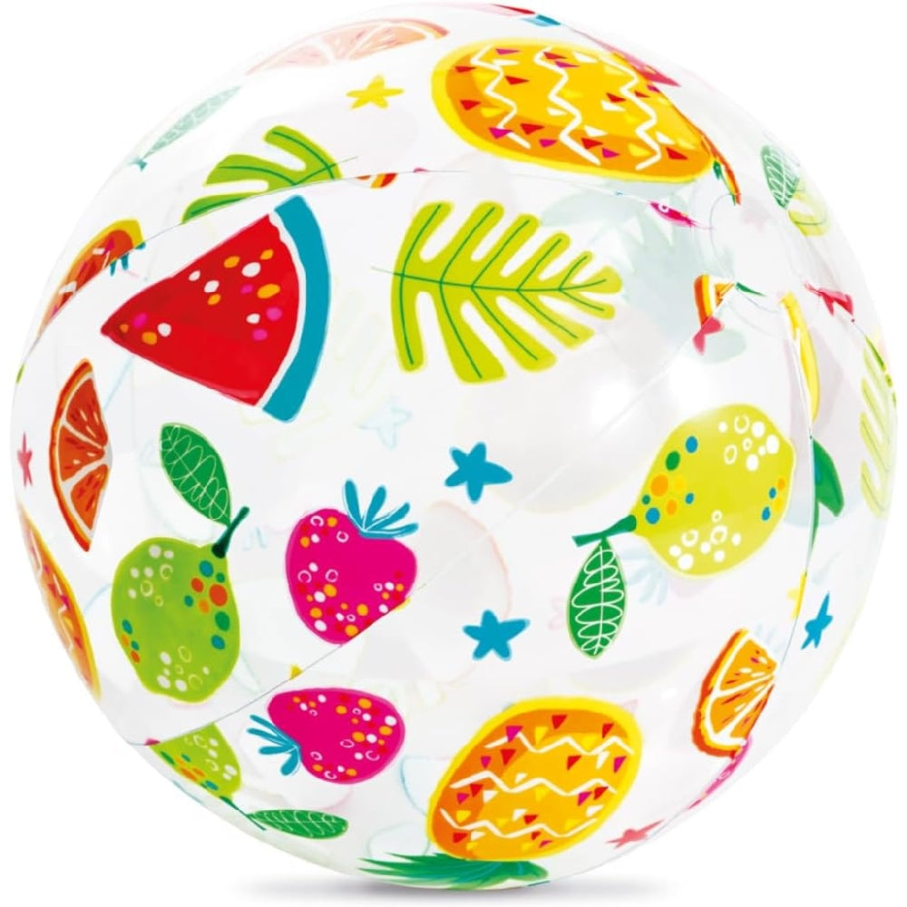 INTEX Lively Printed Beach Ball – High-Visibility Patterned Inflatable Ball for Pool Parties - Image 4