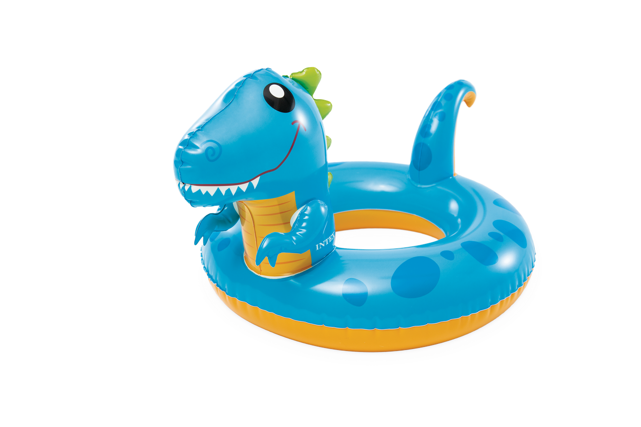 INTEX Big Animal Ring Float Assortment – 3D Character Inflatable Tubes for Imaginative Pool Play - Image 3
