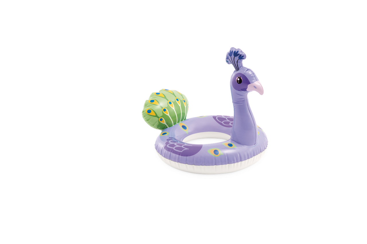 INTEX Big Animal Ring Float Assortment – 3D Character Inflatable Tubes for Imaginative Pool Play - Image 2