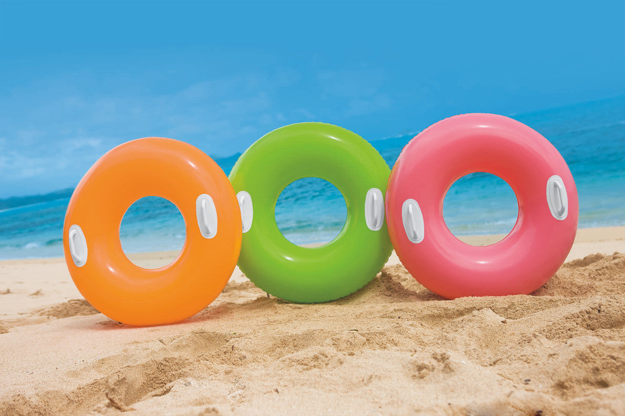 INTEX Junior Inflatable Swim Tube – Classic High-Visibility Safety Ring for Supervised Pool Fun - Image 5