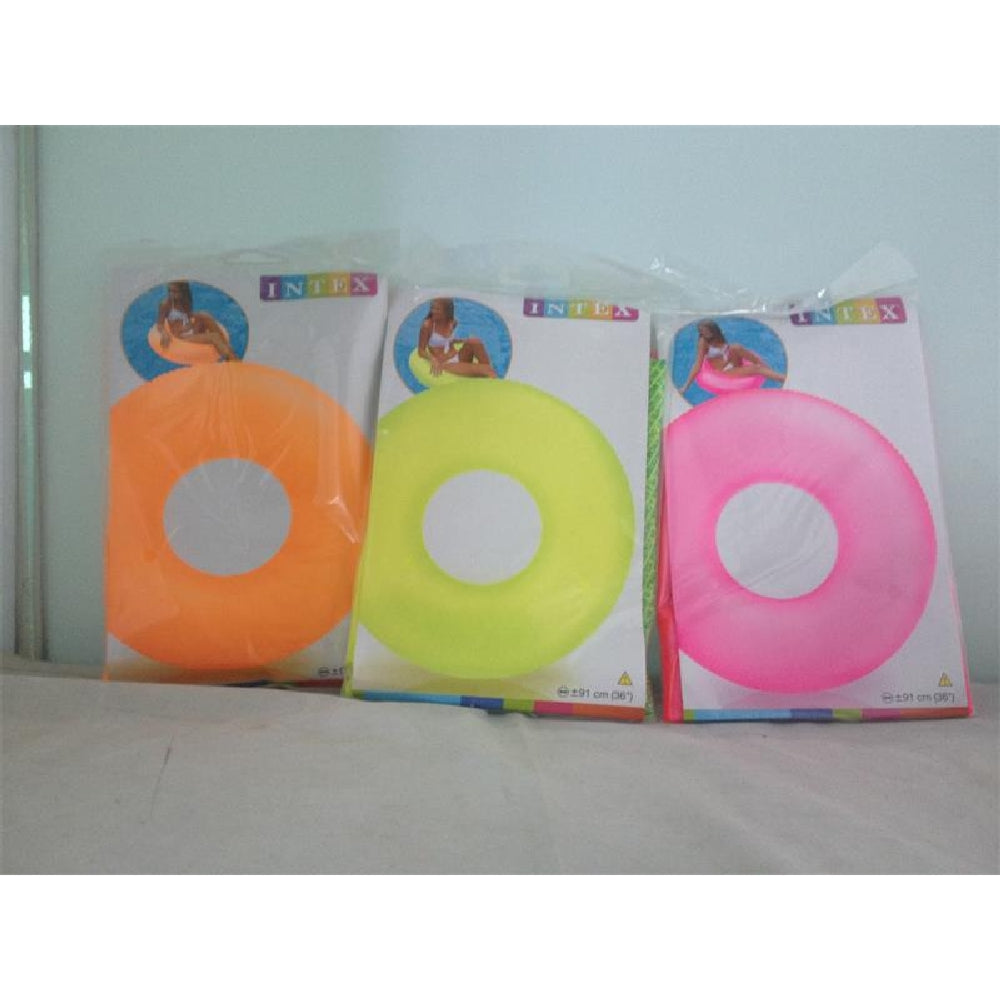 INTEX First Swim Tubes – Reliable 30in Inflatable Pool Rings for Supervised Water Introduction - Image 3