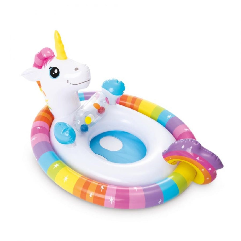 INTEX Sit 'N Float Inflatable Ride-On – Assorted Transparent Chair-Style Swim Float for Water Relaxing - Image 3