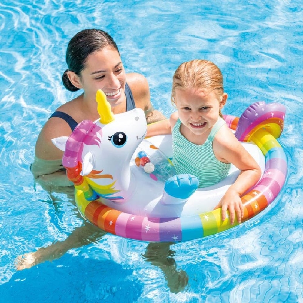INTEX Sit 'N Float Inflatable Ride-On – Assorted Transparent Chair-Style Swim Float for Water Relaxing - Image 5