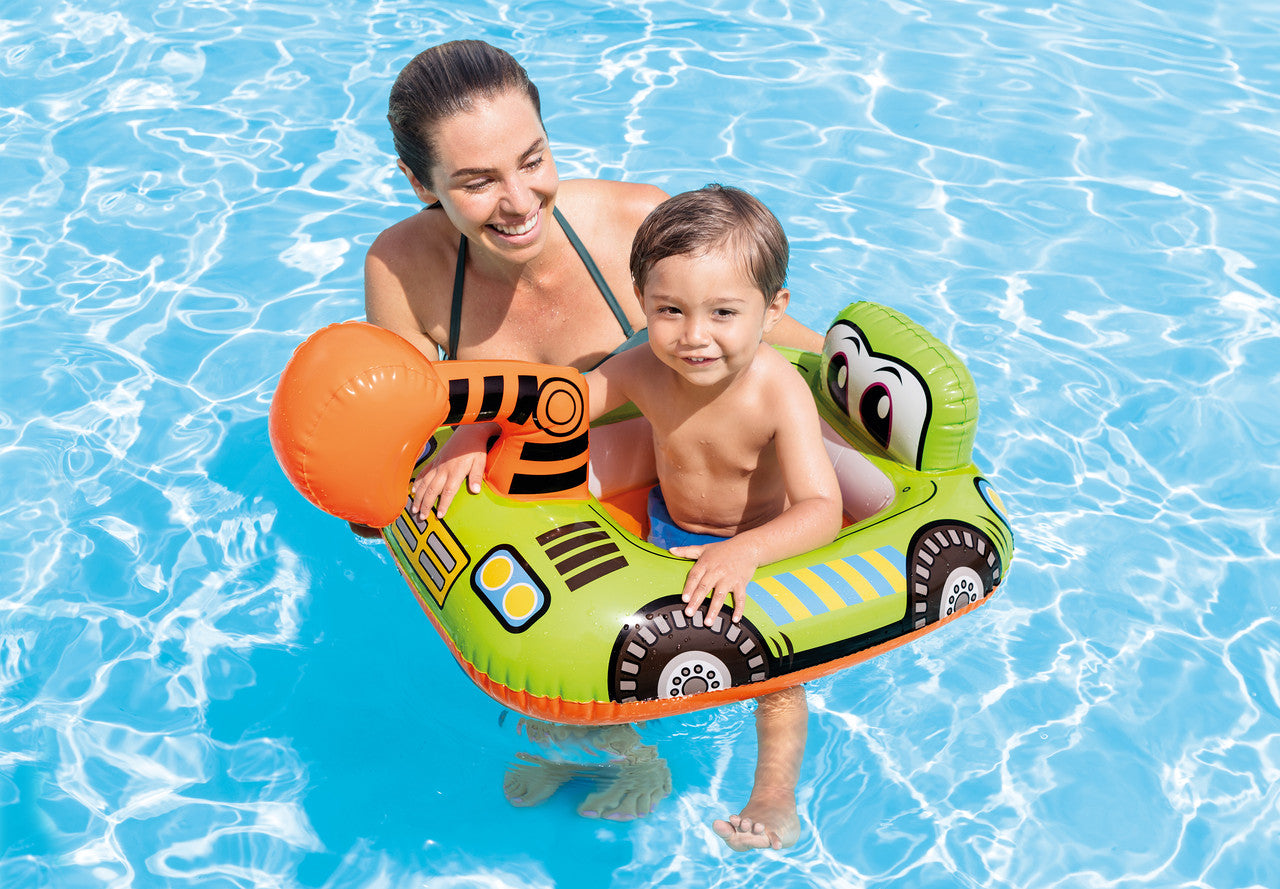 INTEX Printed Kiddie Float Assortment – Fun Themed Inflatable Toddler Swim Seats with Safety Leg Holes - Image 5