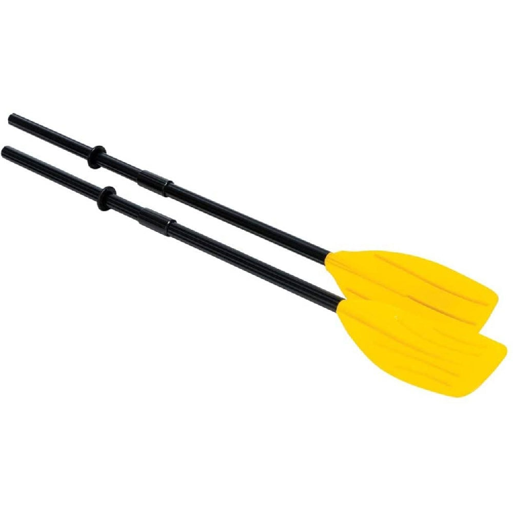INTEX Deluxe French Aluminum Oars (Pair) – 48-inch Heavy-Duty Rowing Blades with Ribbed Oar Locks (13+)